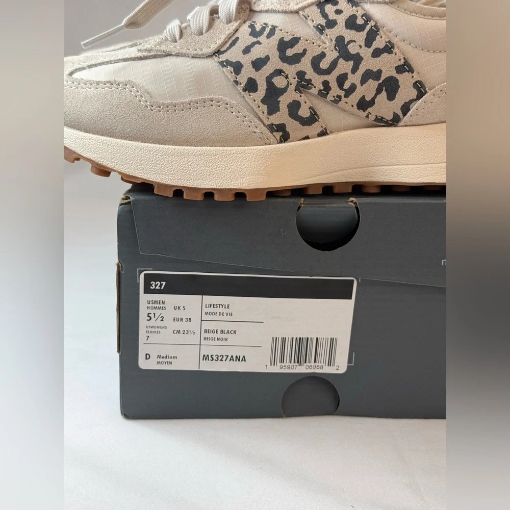 New Balance 327 Exclusive Sneakers Leopard Cheetah - Picture 2 of 15
